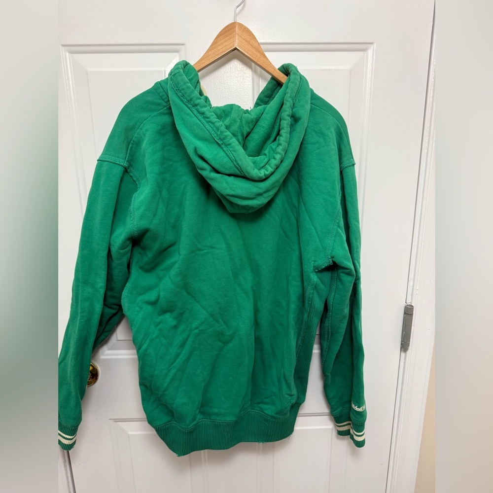 Men’s Mitchell And Ness Jets Distressed Hoodie Size XL Athletic Sports Football - Picture 10 of 10